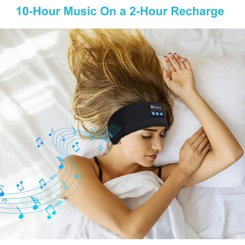 Máscara para Dormir con Bluetooth | Música y Sonidos Relajantes | Envío Gratis