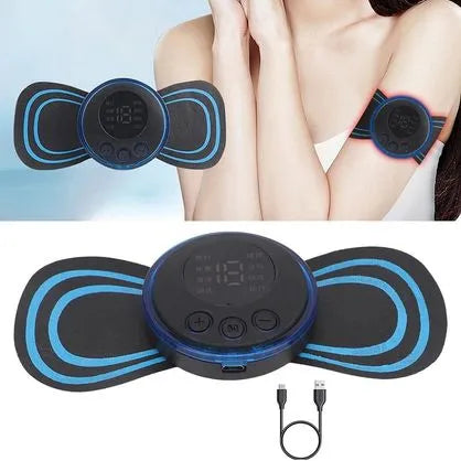 Parche Masajeador Mariposa | Alivio de Dolor en Cuello, Espalda y Cintura | Envío Gratis