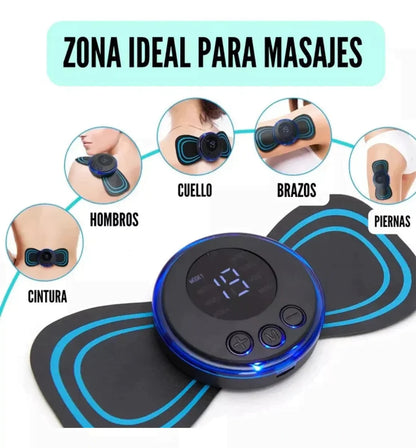 Parche Masajeador Mariposa | Alivio de Dolor en Cuello, Espalda y Cintura | Envío Gratis